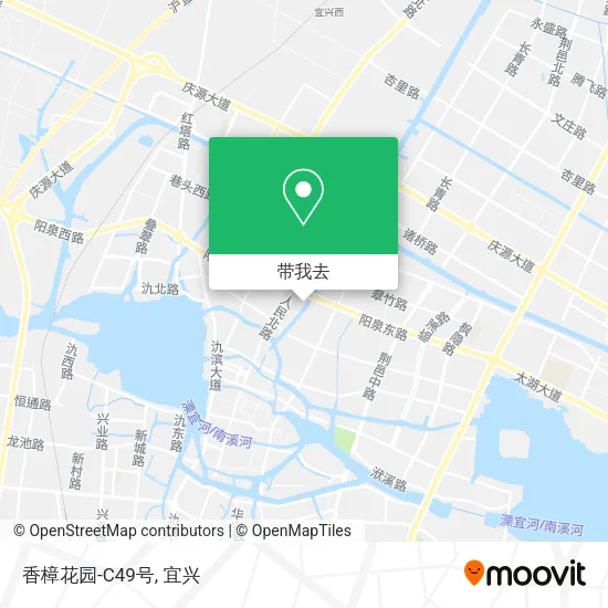 香樟花园-C49号地图