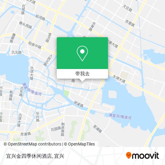 宜兴金四季休闲酒店地图