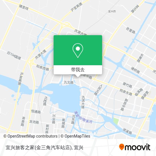宜兴旅客之家(金三角汽车站店)地图