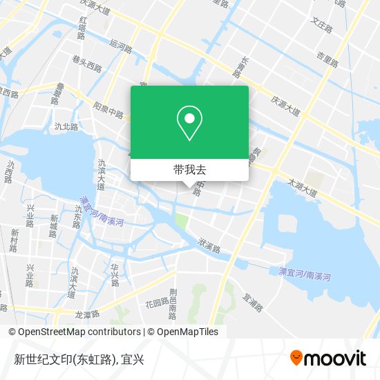 新世纪文印(东虹路)地图