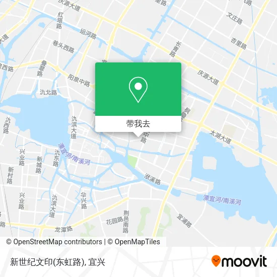 新世纪文印(东虹路)地图
