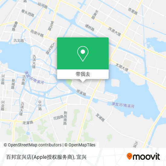 百邦宜兴店(Apple授权服务商)地图