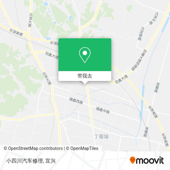 小四川汽车修理地图
