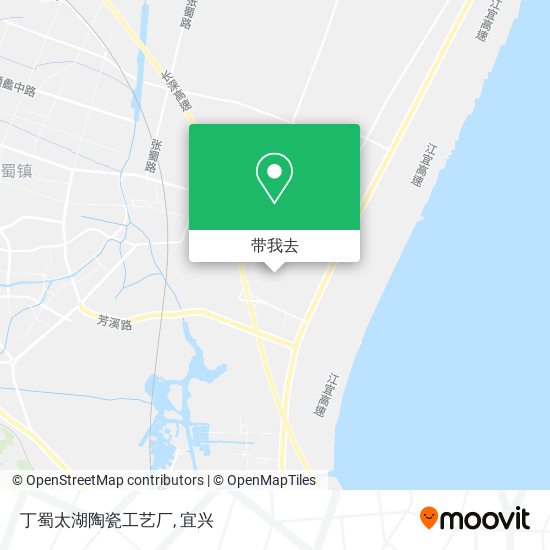 丁蜀太湖陶瓷工艺厂地图