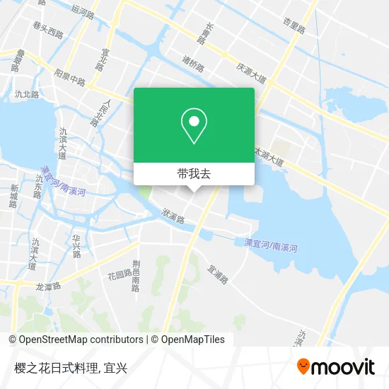 樱之花日式料理地图