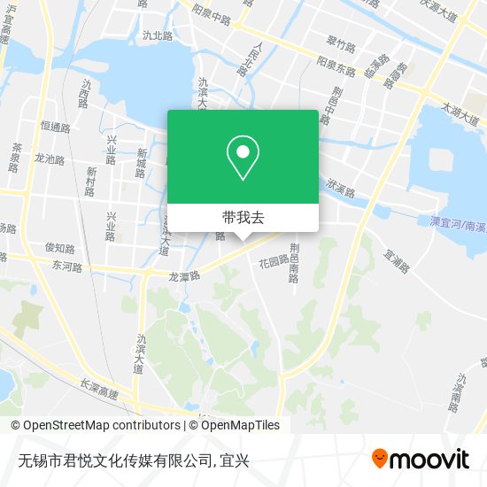 无锡市君悦文化传媒有限公司地图