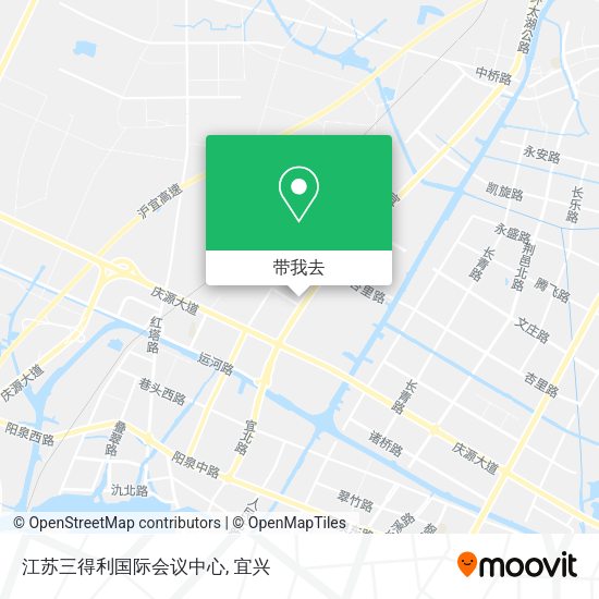 江苏三得利国际会议中心地图