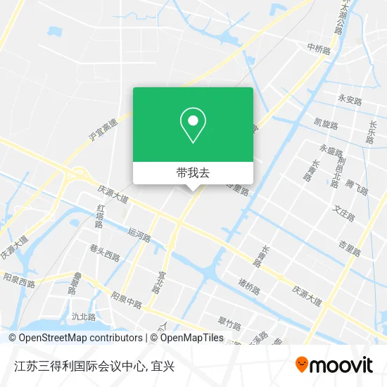 江苏三得利国际会议中心地图