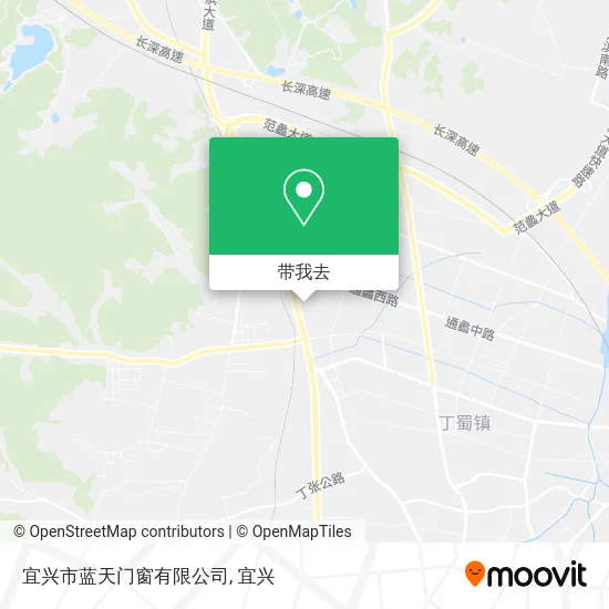宜兴市蓝天门窗有限公司地图