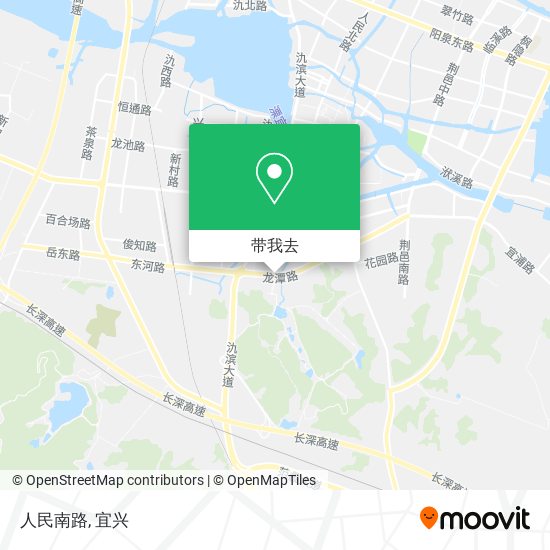 人民南路地图