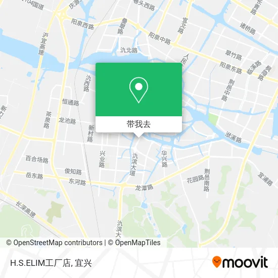 H.S.ELIM工厂店地图