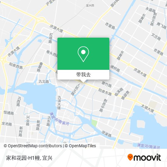 家和花园-H1幢地图
