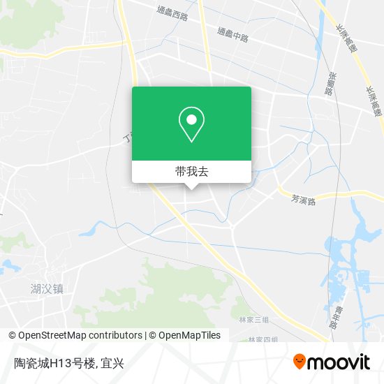 陶瓷城H13号楼地图