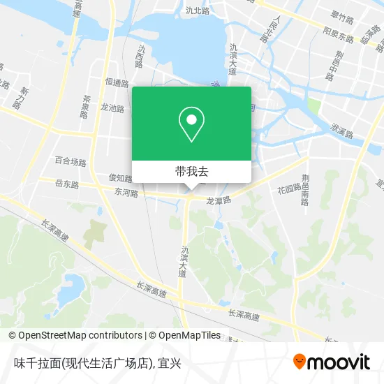 味千拉面(现代生活广场店)地图