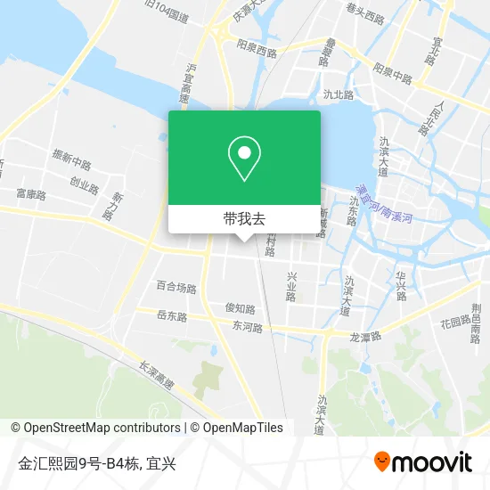 金汇熙园9号-B4栋地图