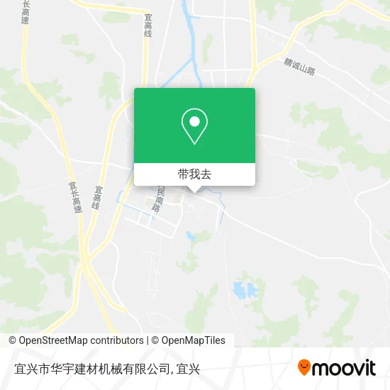 宜兴市华宇建材机械有限公司地图
