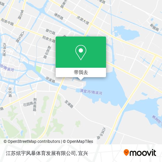 江苏炫宇风暴体育发展有限公司地图