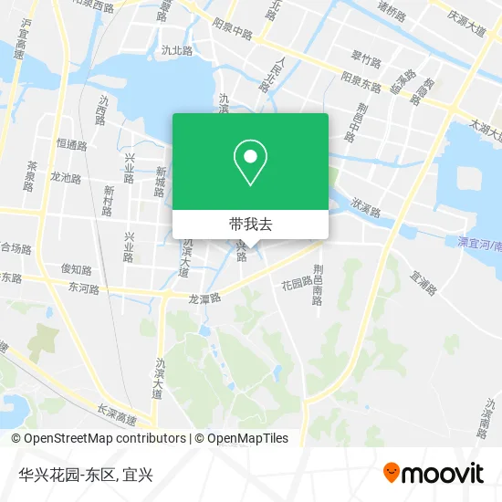 华兴花园-东区地图