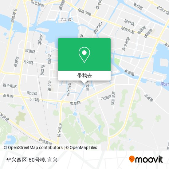 华兴西区-60号楼地图