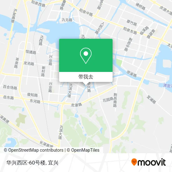 华兴西区-60号楼地图