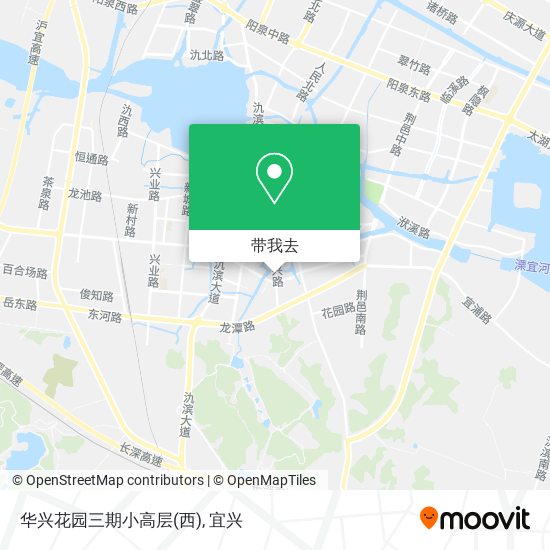华兴花园三期小高层(西)地图