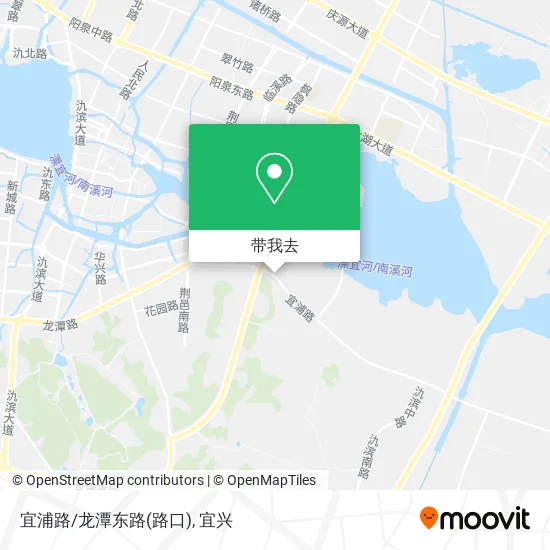 宜浦路/龙潭东路(路口)地图