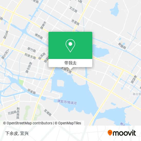 下余皮地图