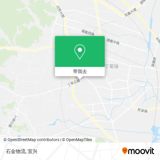 石金物流地图