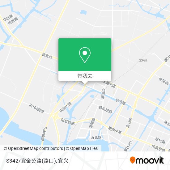 S342/宜金公路(路口)地图