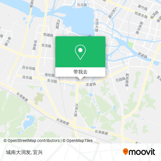 城南大润发地图