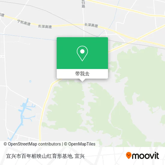 宜兴市百年桩映山红育形基地地图