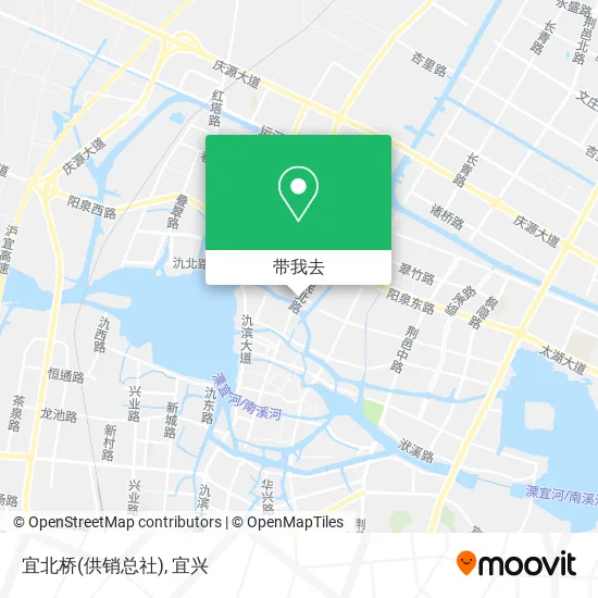 宜北桥(供销总社)地图