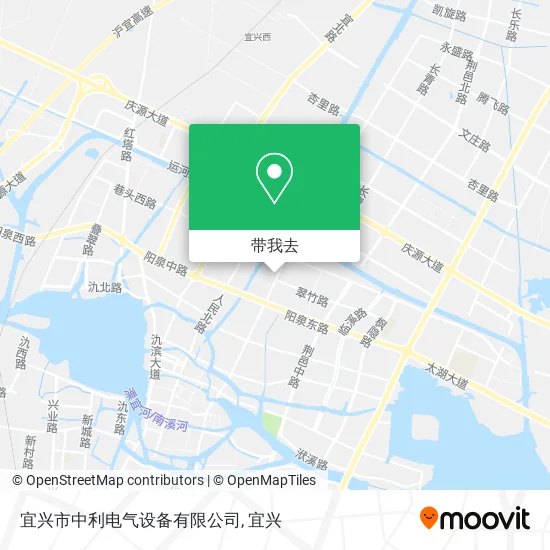 宜兴市中利电气设备有限公司地图