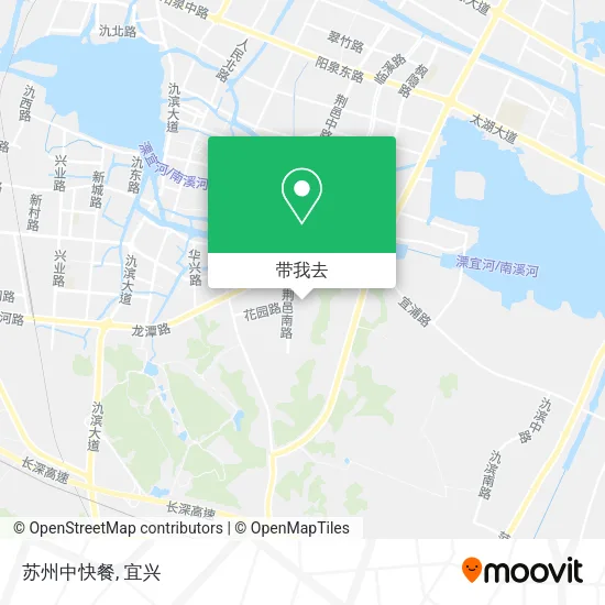 苏州中快餐地图