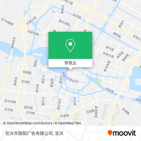 宜兴市路阳广告有限公司地图