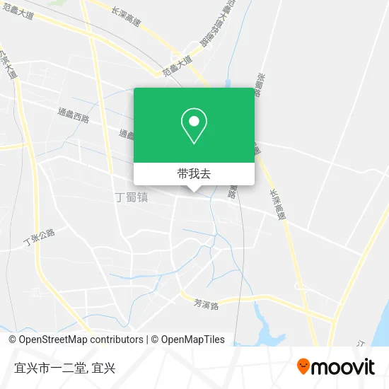 宜兴市一二堂地图
