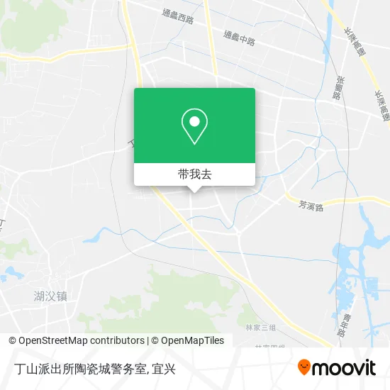 丁山派出所陶瓷城警务室地图