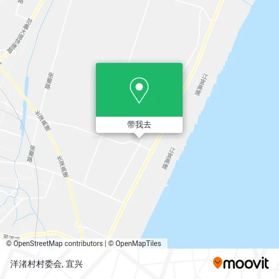 洋渚村村委会地图