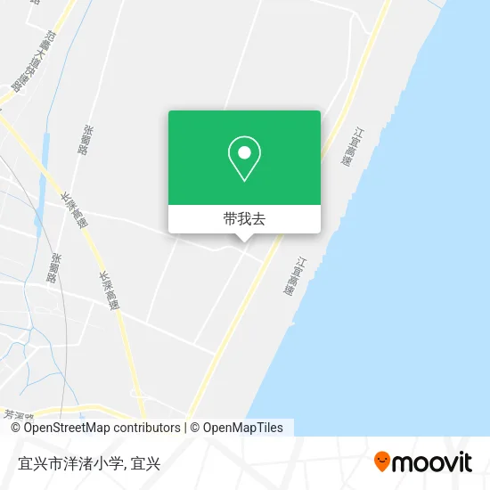 宜兴市洋渚小学地图