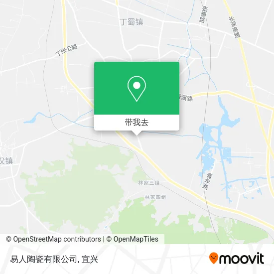 易人陶瓷有限公司地图