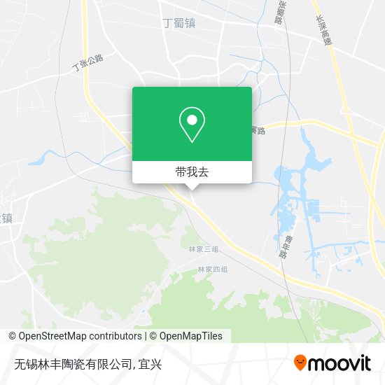无锡林丰陶瓷有限公司地图