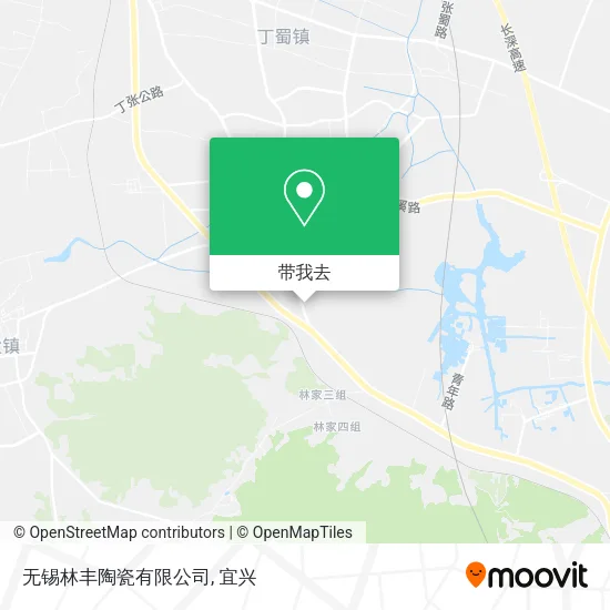 无锡林丰陶瓷有限公司地图