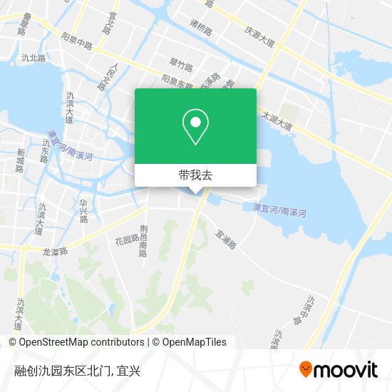 融创氿园东区北门地图