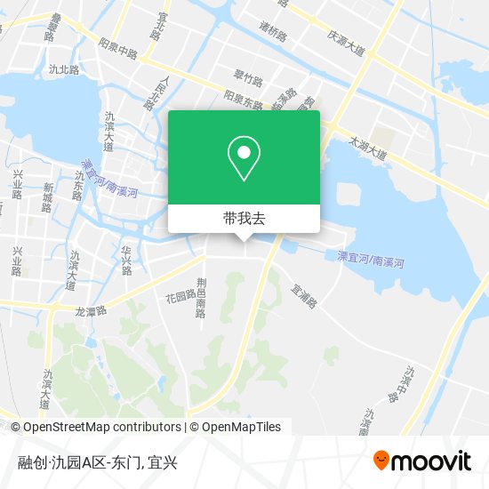 融创·氿园A区-东门地图