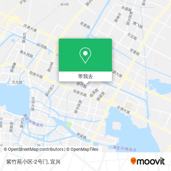紫竹苑小区-2号门地图