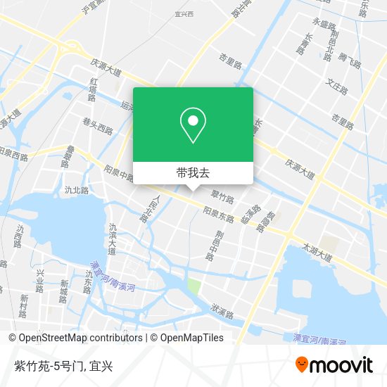 紫竹苑-5号门地图