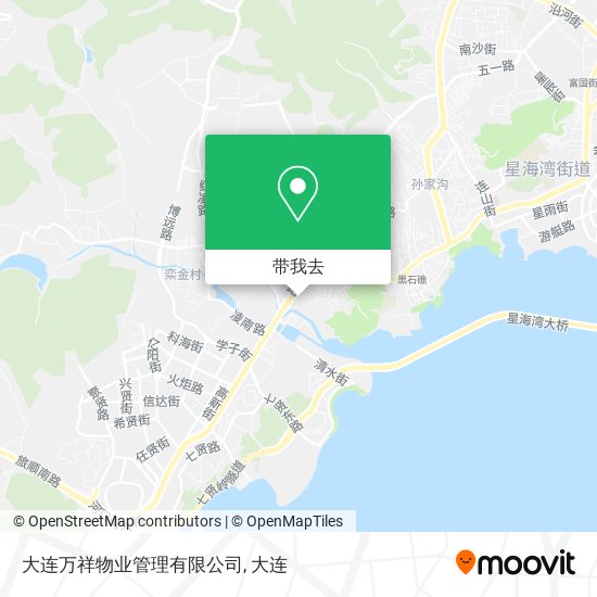大连万祥物业管理有限公司地图