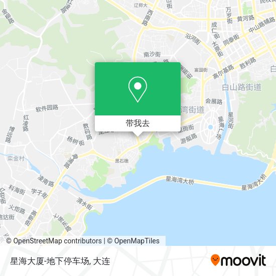 星海大厦-地下停车场地图