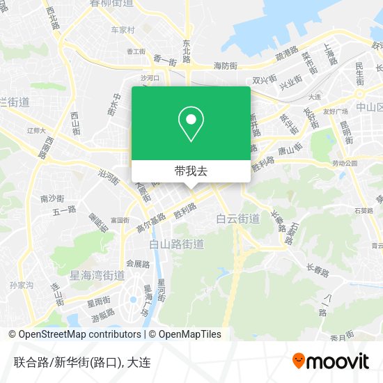 联合路/新华街(路口)地图