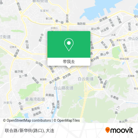 联合路/新华街(路口)地图